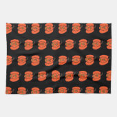 Spooky Halloween-Kürbislaternen Geschirrtuch (Horizontal)