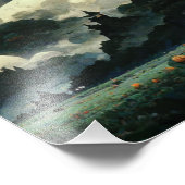 Spooky Halloween Landscapes Fotodruck (Ecke)