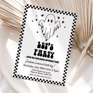 Spooky Halloween Lasst uns in jedem Alter Party Einladung