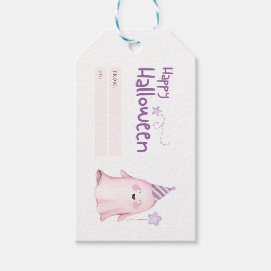 Spooky Halloween-Leckerei Geschenkanhänger (Vorderseite)