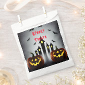 Spooky Halloween Leckereien Creepy Jack 'o Lantern Geschenktütchen (Ausgeschnitten)