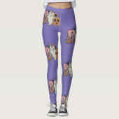 Spooky Halloween Leggings (Vorderseite)