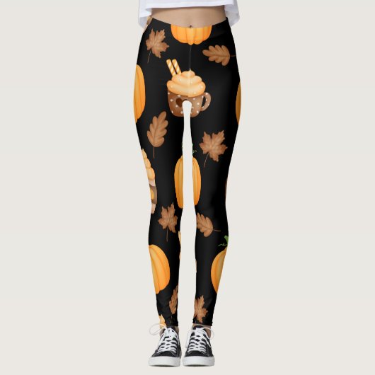 Spooky Halloween Leggings (Vorderseite)