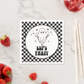 Spooky Halloween Let's Party Serviette (Beispiel)