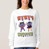 Spooky Halloween MaMa's Monsters Sweatshirt (Vorderseite)