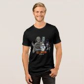 Spooky Halloween Monsters Tshirt (Vorderseite voll)