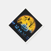 Spooky Halloween Napkins Serviette (Ecke)