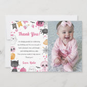 Spooky Halloween Niedlich Ghost Dankeschön Ihr Car Dankeskarte (Vorderseite)