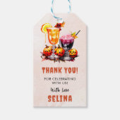 Spooky Halloween Niedlich Ghost Geburtstagsgeschen Geschenkanhänger (Vorderseite)