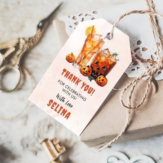 Spooky Halloween Niedlich Ghost Geburtstagsgeschen Geschenkanhänger