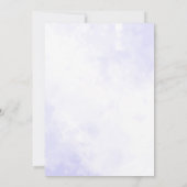 Spooky Halloween Niedlich Ghost Geburtstagsparty Einladung (Rückseite)