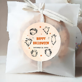 Spooky Halloween Niedlich Ghost Geschenkanhänger