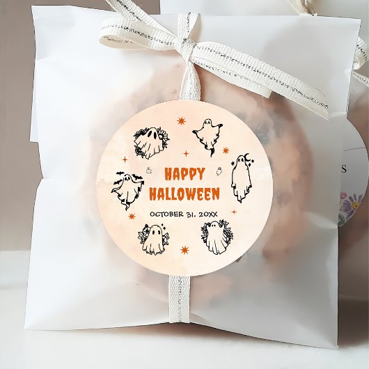 Spooky Halloween Niedlich Ghost Geschenkanhänger