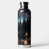 SPOOKY HALLOWEEN NIGHT SCENE TRINKFLASCHE (Rechts)