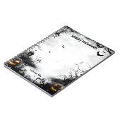 Spooky Halloween Notizblock (Linke Seite)