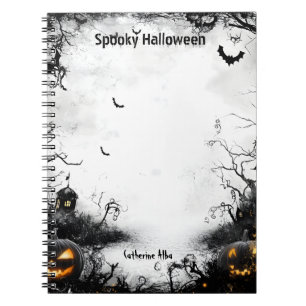 Spooky Halloween Notizblock