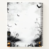 Spooky Halloween Notizblock (Rückseite)