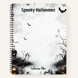 Spooky Halloween Notizblock