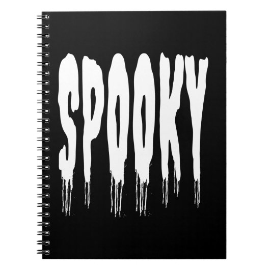 SPOOKY HALLOWEEN NOTIZBLOCK (Vorderseite)