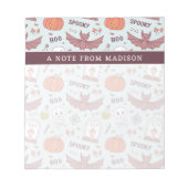 Spooky Halloween Notizblock (Vorderseite)