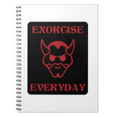 Spooky Halloween Notizblock (Vorderseite)