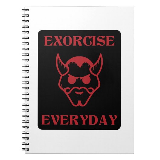 Spooky Halloween Notizblock (Vorderseite)