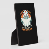 Spooky Halloween Nurse Funny Ghost Kostüm Boo Boo Fotoplatte (Seite)