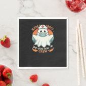 Spooky Halloween Nurse Funny Ghost Kostüm Boo Boo Serviette (Beispiel)