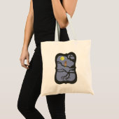 Spooky Halloween Owl Tragetasche (Vorderseite (Produkt))