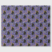 Spooky halloween Packpapier (Flach)