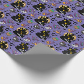 Spooky halloween Packpapier (Ecke)