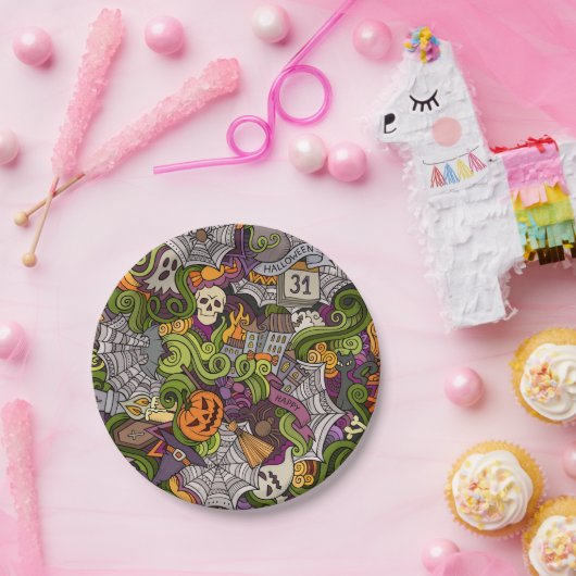 Spooky Halloween Paper Teller 7" (Party)