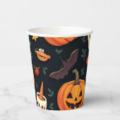 Spooky Halloween Papier Cups - Perfekt für Party! Pappbecher (Links)