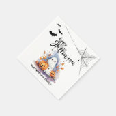 Spooky Halloween Papier Napkins individuell anpass Serviette (Ecke)