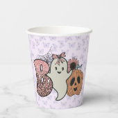 Spooky Halloween Pappbecher (Rückseite)