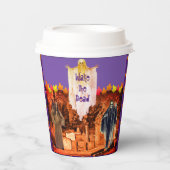 Spooky Halloween Pappbecher (Vorderseite)