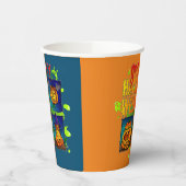 Spooky Halloween Pappbecher (Links)