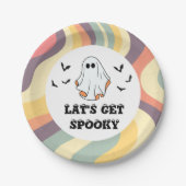 Spooky Halloween Pappteller (Vorderseite)