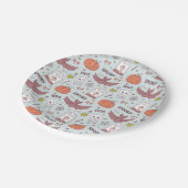 Spooky Halloween Pappteller (Schrägansicht)