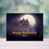 Spooky-Halloween-Party Acrylschild (Neutral)