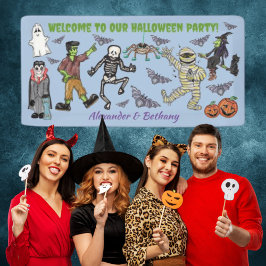 Spooky-Halloween-Party Banner