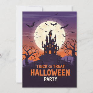 Spooky Halloween-Party Einladung
