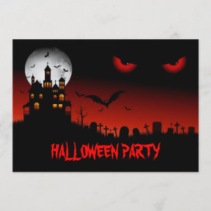 Spooky Halloween-Party Einladung