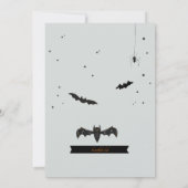 Spooky-Halloween-Party Einladung (Rückseite)