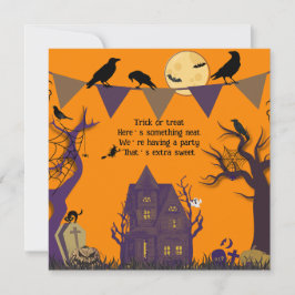 Spooky Halloween-Party Einladung