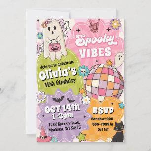 Spooky Halloween Party Einladung