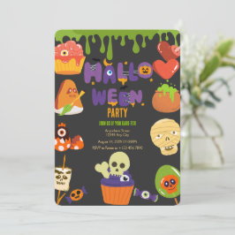 Spooky Halloween-Party Einladung