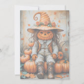 Spooky Halloween-Party Einladung (Rückseite)