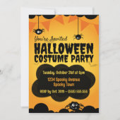 Spooky-Halloween-Party Einladung (Vorderseite)