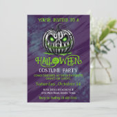 Spooky-Halloween-Party Einladung (Stehend Vorderseite)